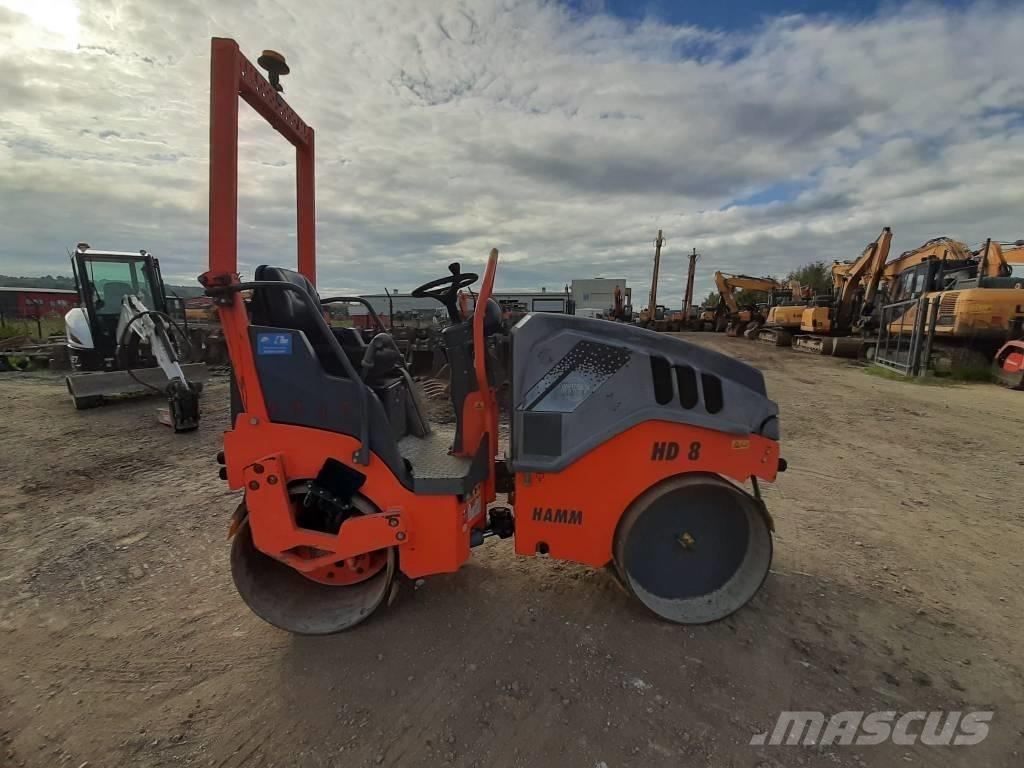 Hamm HD 8 VV Walce dwubębnowe
