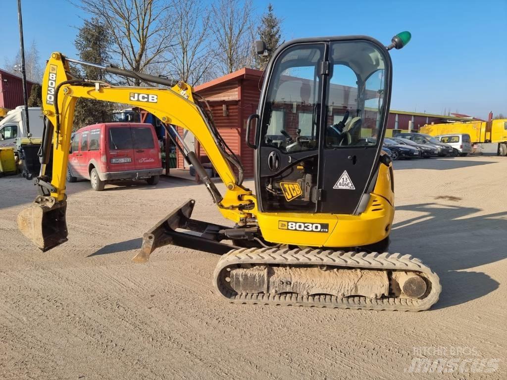 JCB 8030 ZTS Minikoparki