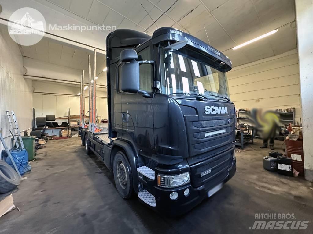 Scania R 490 LB Samochody do przewozu drewna