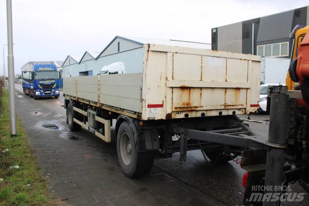Lecitrailer + 2 AXEL Platformy / Przyczepy z otwieranymi burtami