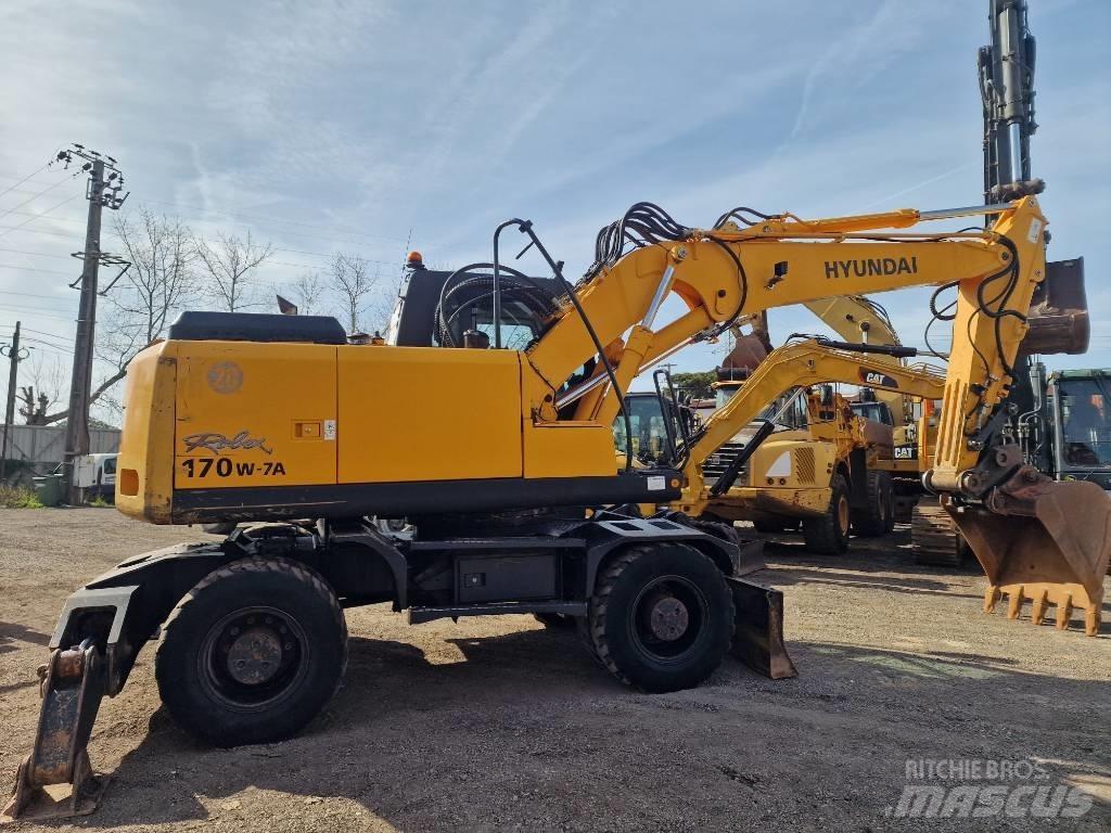 Hyundai R 170 W Koparki kołowe
