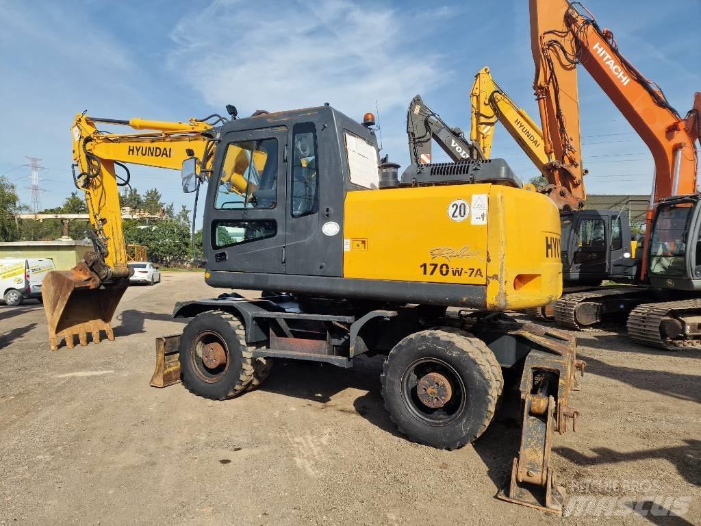Hyundai R 170 W Koparki kołowe