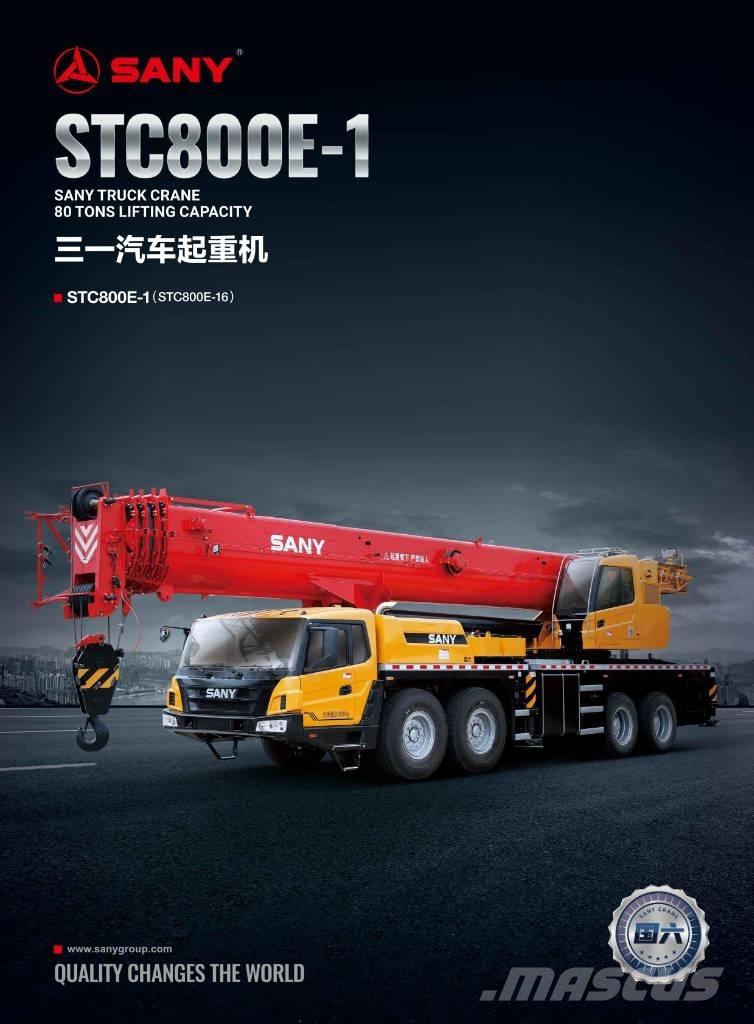 Sany STC800E5-1 Żurawie szosowo-terenowe