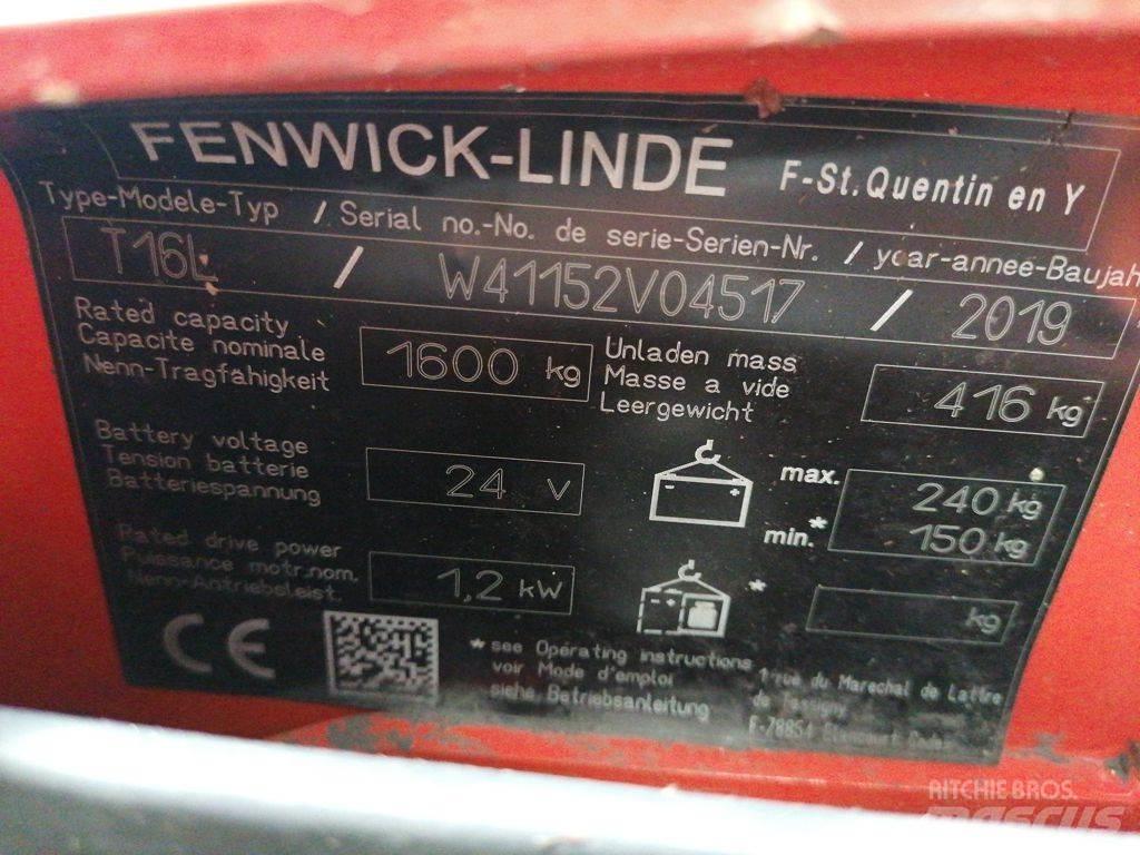 Linde T16L Wózki widłowe unoszące