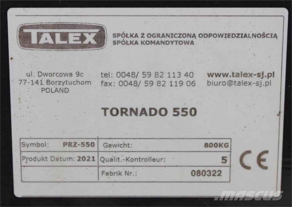 Talex Tornado 550 Zgrabiarki i przetrząsacze