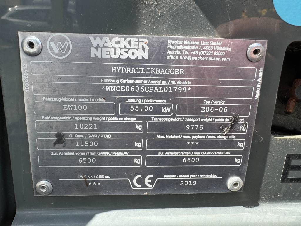 Wacker Neuson EW100 Koparki kołowe