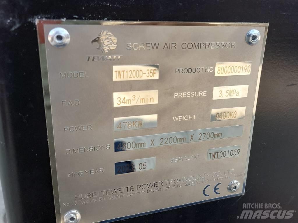  Tewatt TWT1200D-35F Kompresory