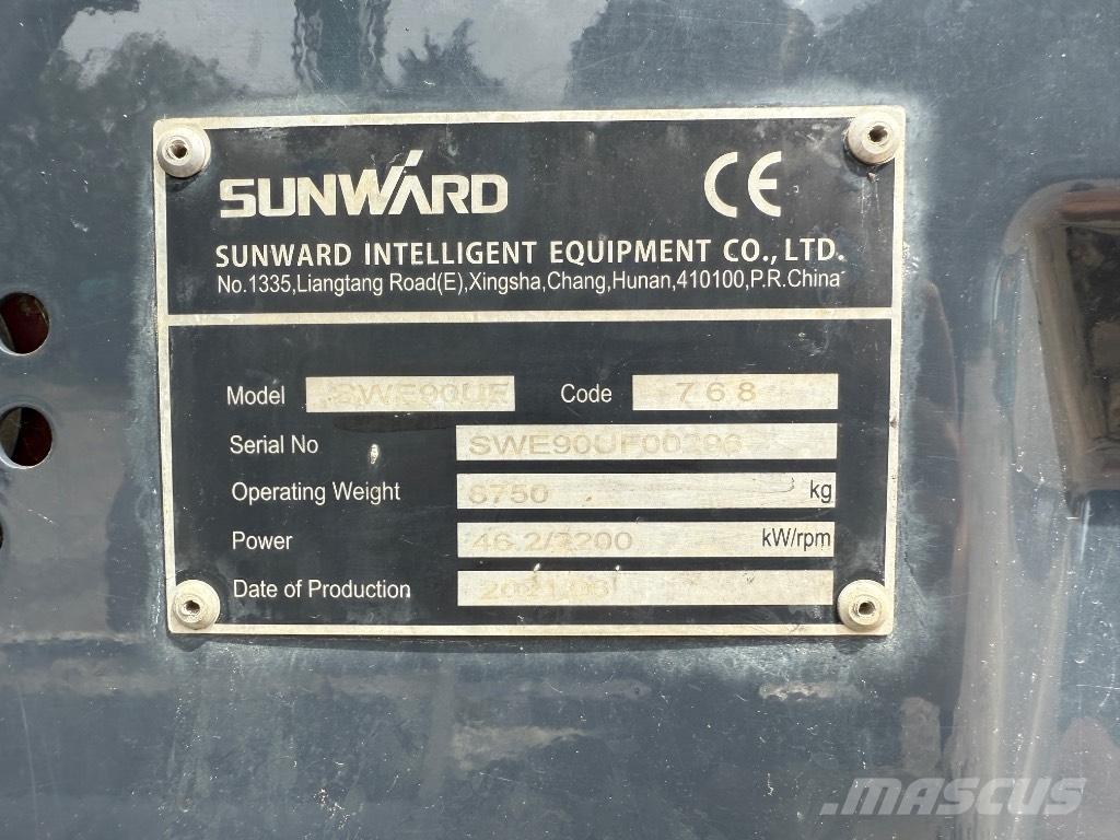 Sunward SWE 90 Midikoparki  7t - 12t