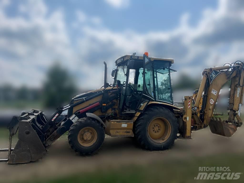 CAT 428 D Koparko-ładowarki
