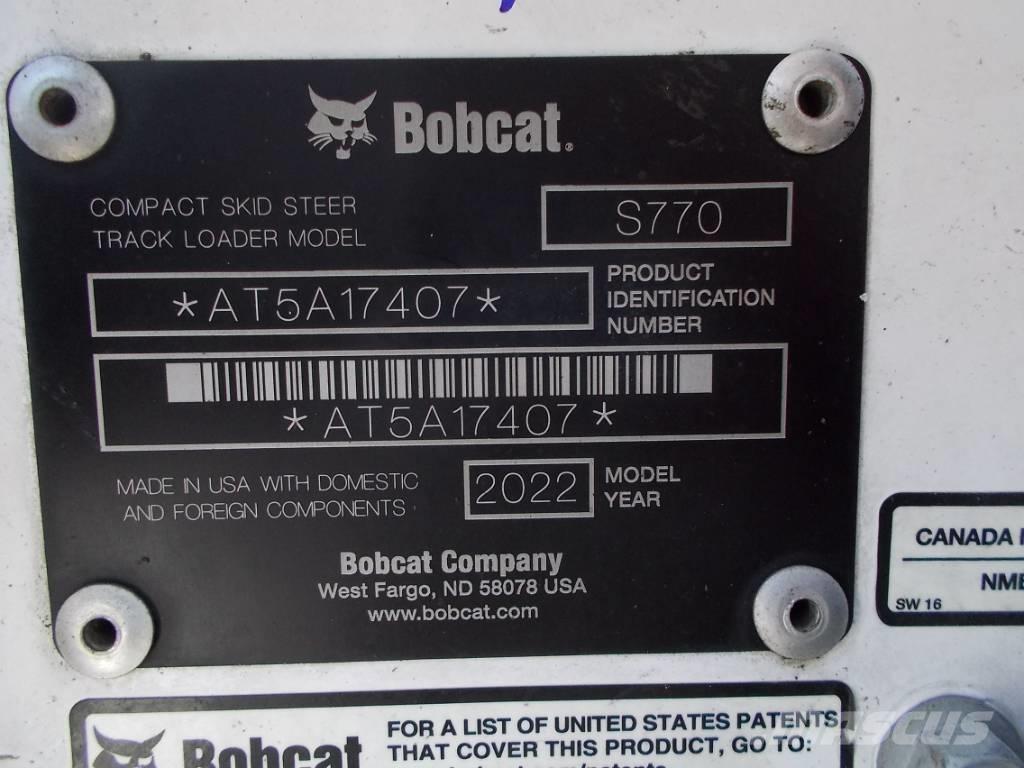 Bobcat S770 Ładowarki burtowe
