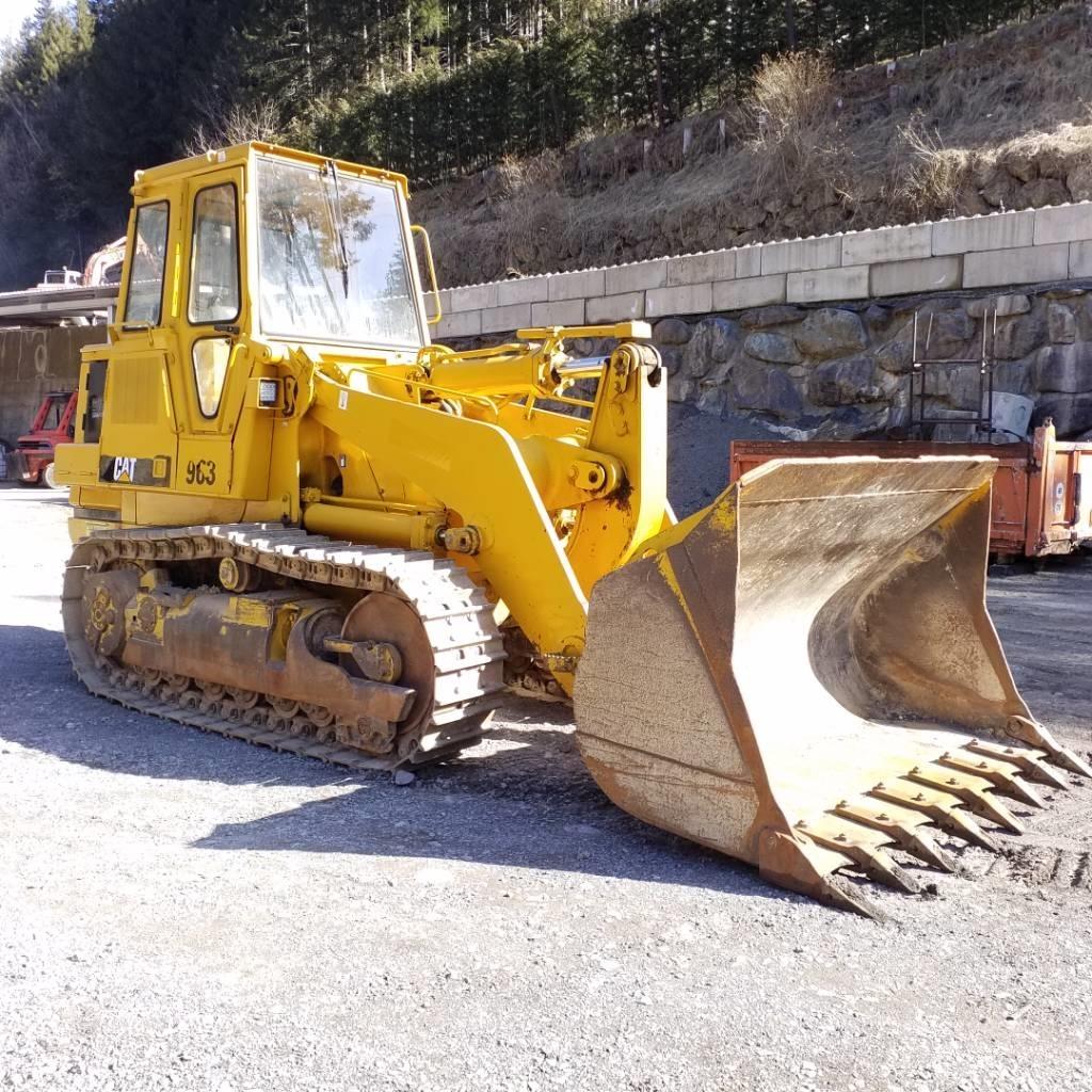 CAT 963 Ładowarki gąsienicowe