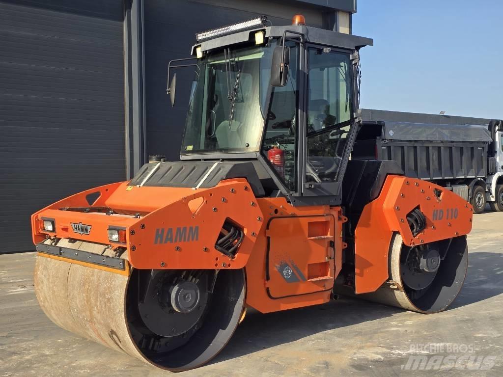 Hamm HD 110 Walce dwubębnowe