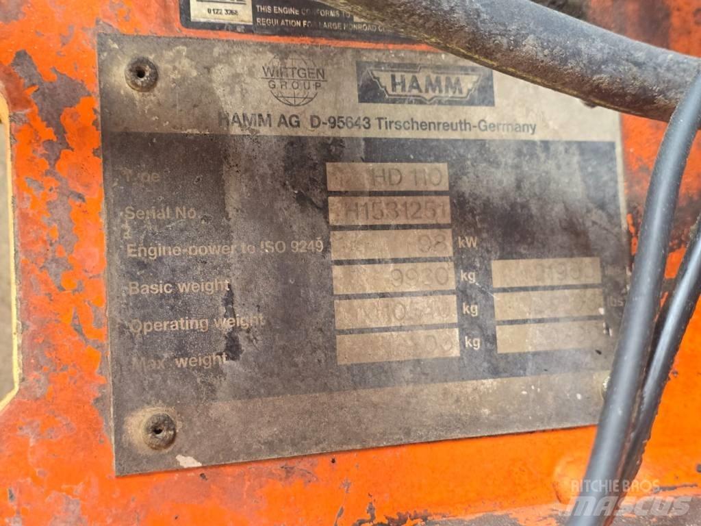 Hamm HD 110 Walce dwubębnowe