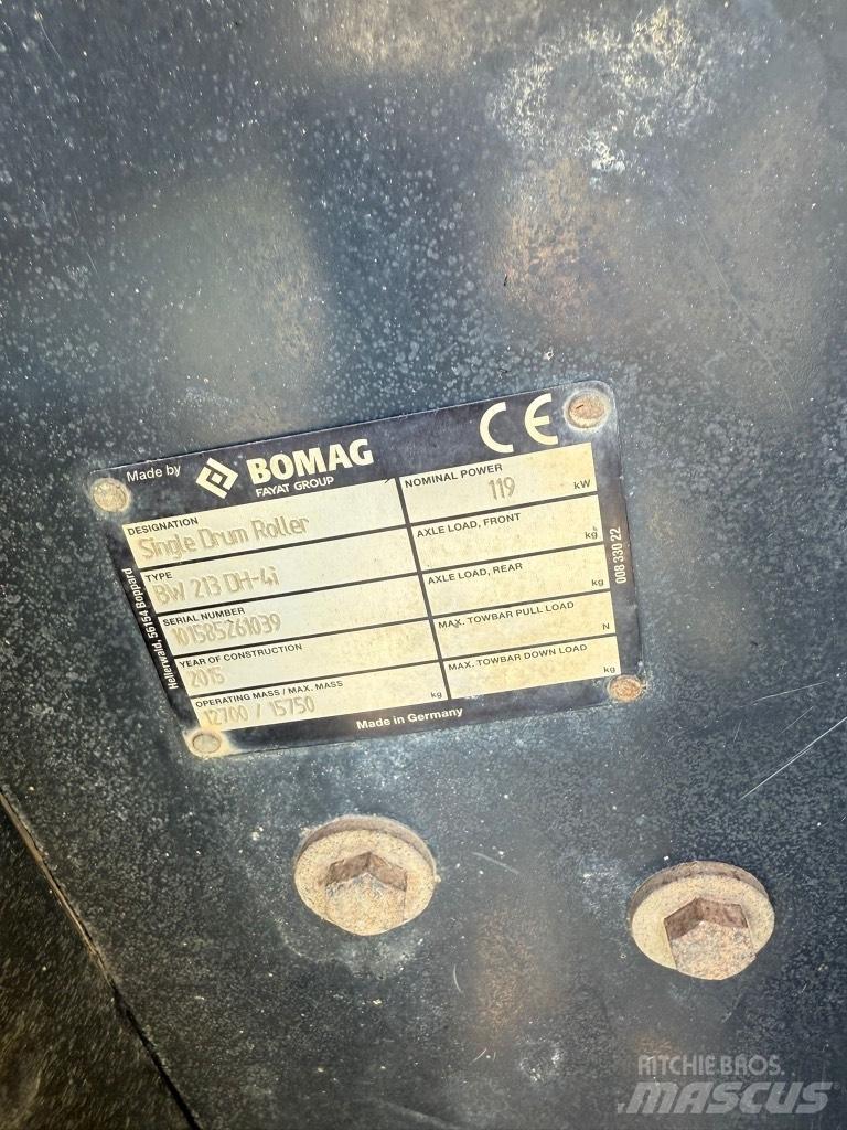 Bomag BW 213 D H-4 Zagęszczarki gruntu