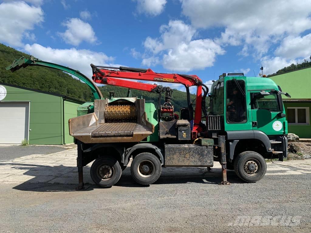 JENZ MAN TGS 6x4 Rębaki
