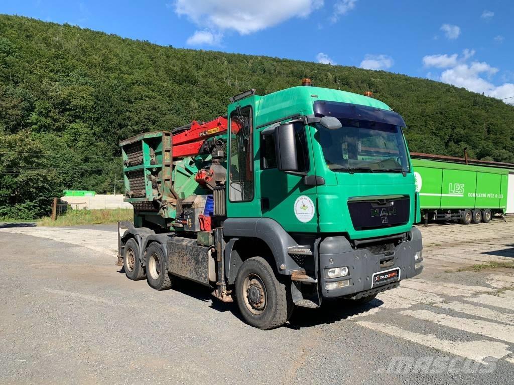 JENZ MAN TGS 6x4 Rębaki