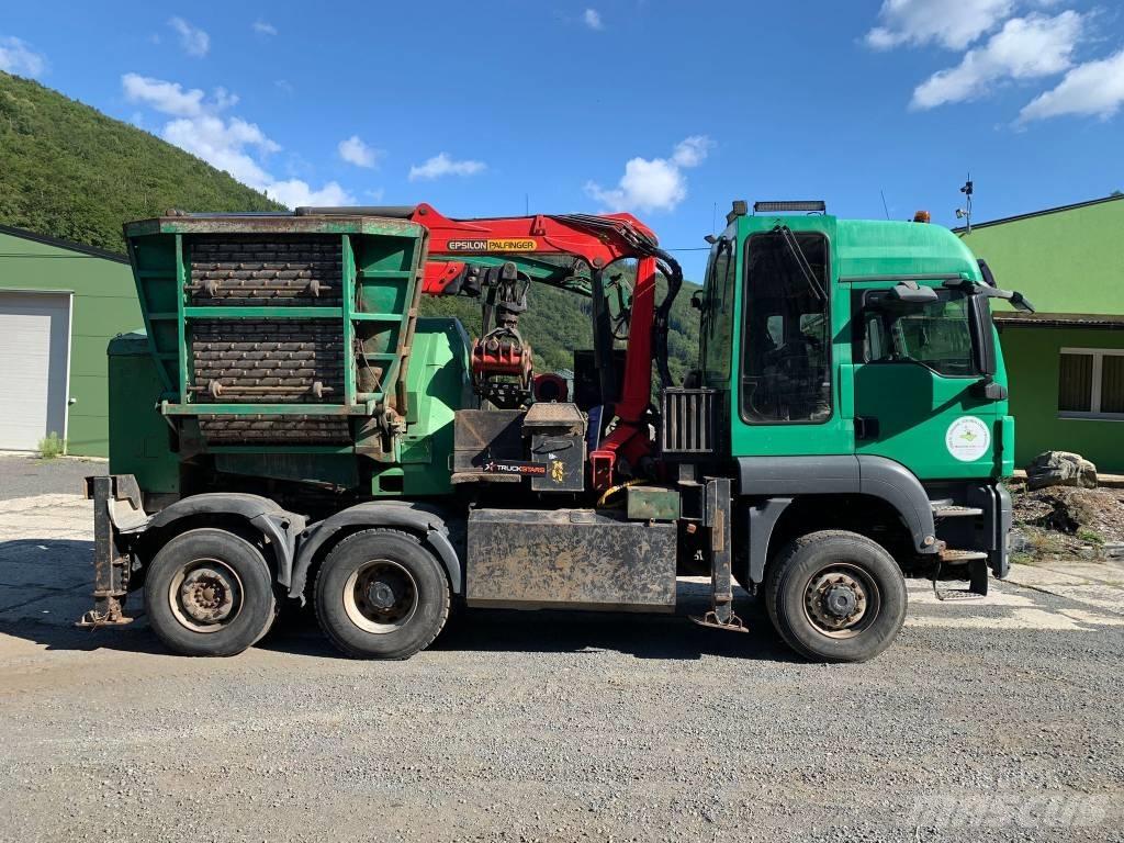 MAN - JENZ TGS 6x4 Rębaki