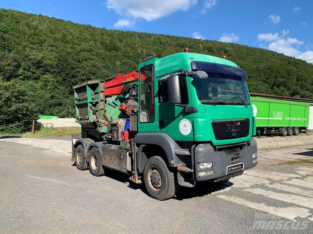 MAN - JENZ TGS 6x4 Rębaki