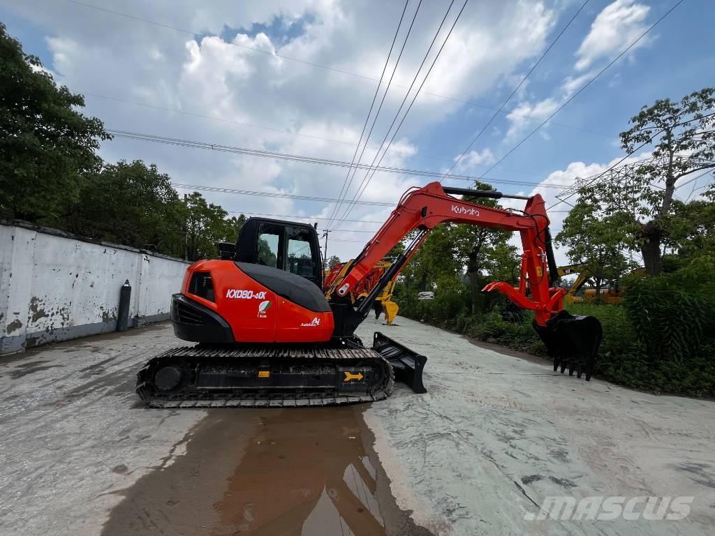 Kubota KX 080-4 CX Minikoparki
