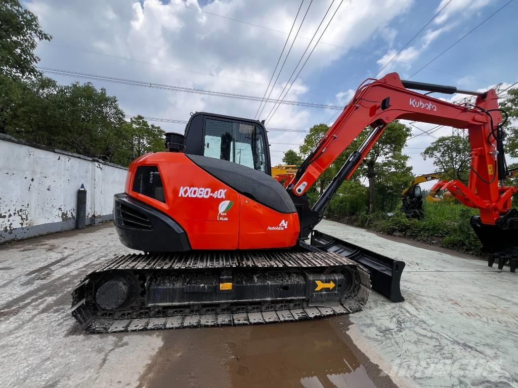 Kubota KX 080-4 CX Minikoparki