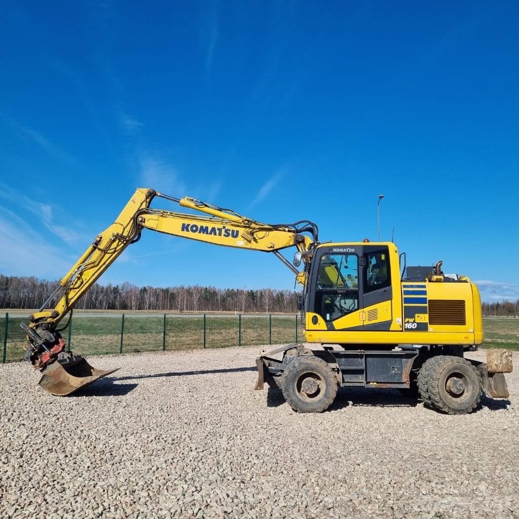 Komatsu PW160 - 11 Koparki kołowe