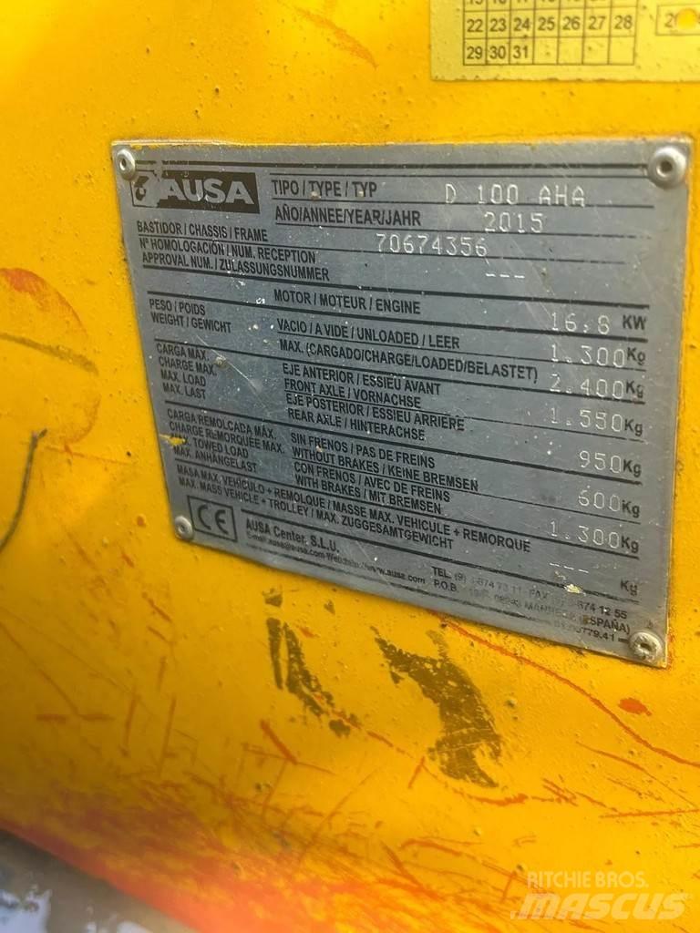 Ausa D100 Wozidła kolebkowe