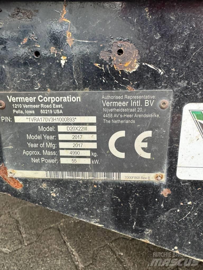Vermeer D20x22SIII Wiertnice horyzontalne
