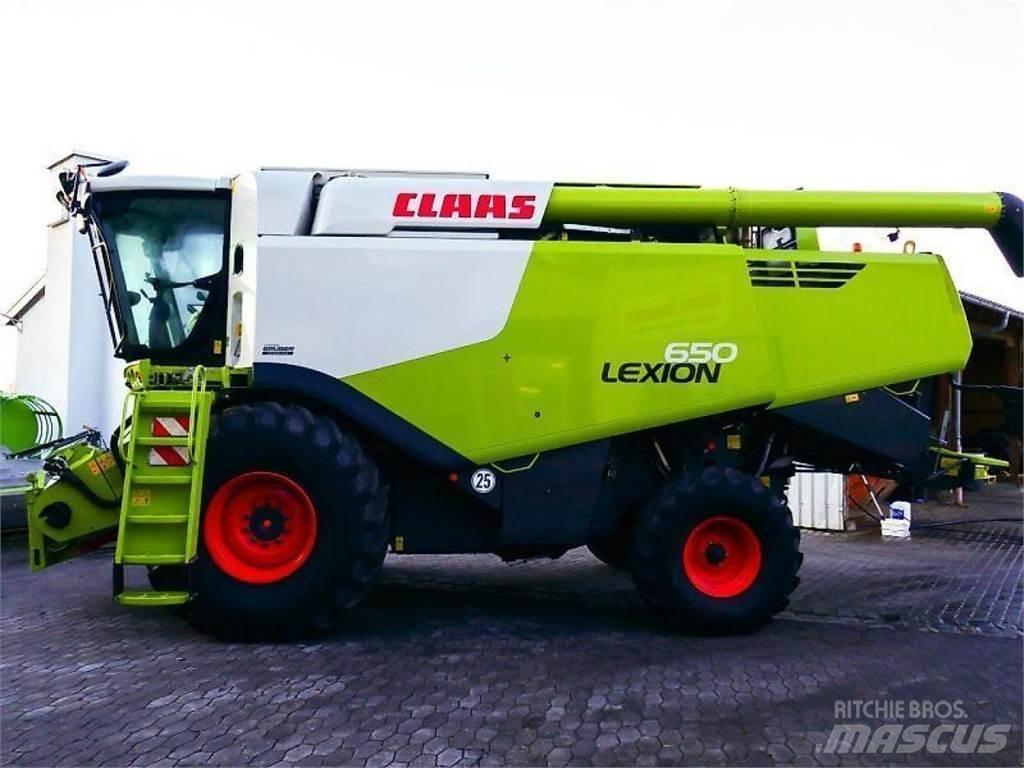 CLAAS lexion 650 Kombajny zbożowe
