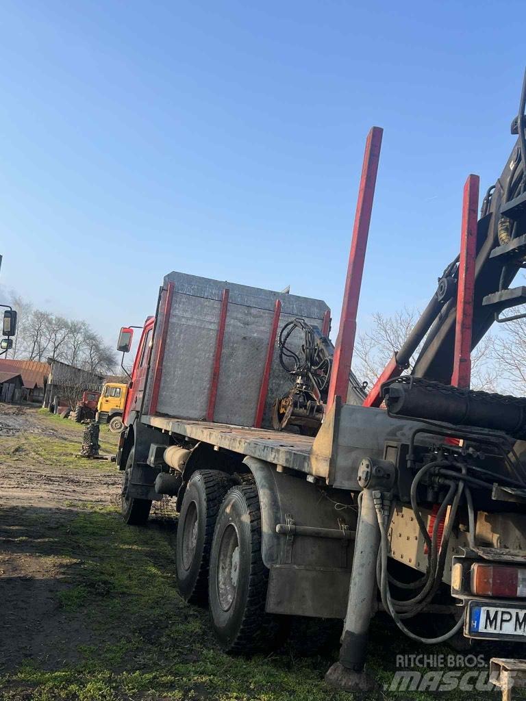 MAN F 2000 Samochody do przewozu drewna
