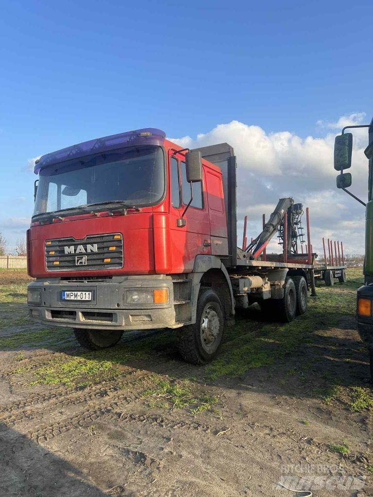 MAN F 2000 Samochody do przewozu drewna