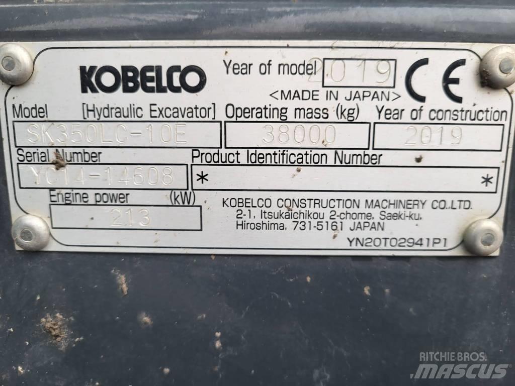 Kobelco SK350LC-10E Koparki gąsienicowe