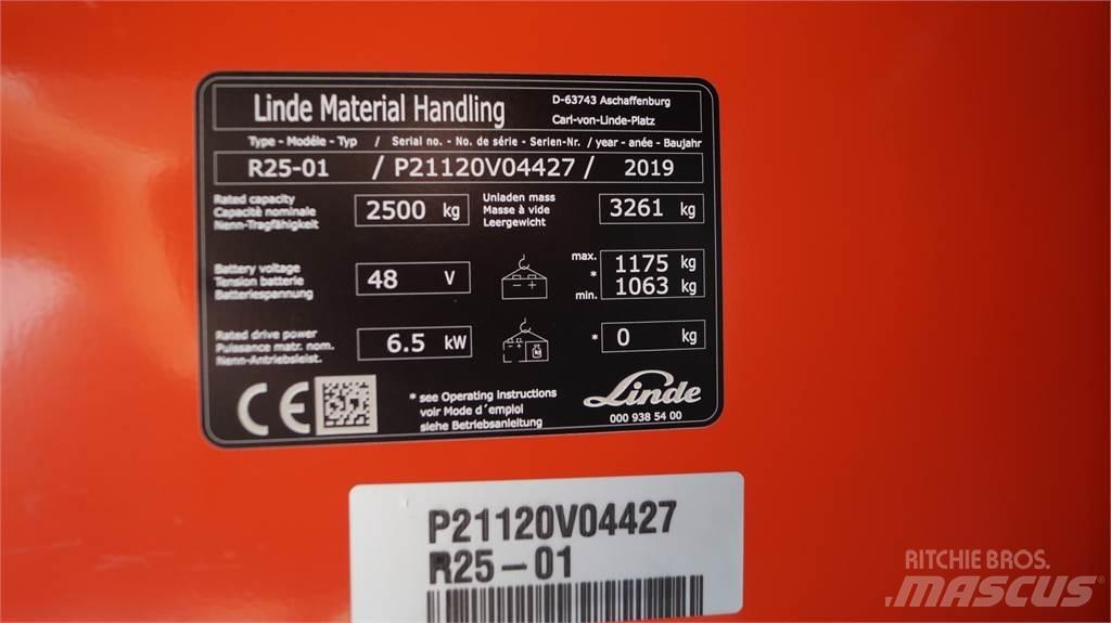 Linde R25 Wózki widłowe wysokiego składowania
