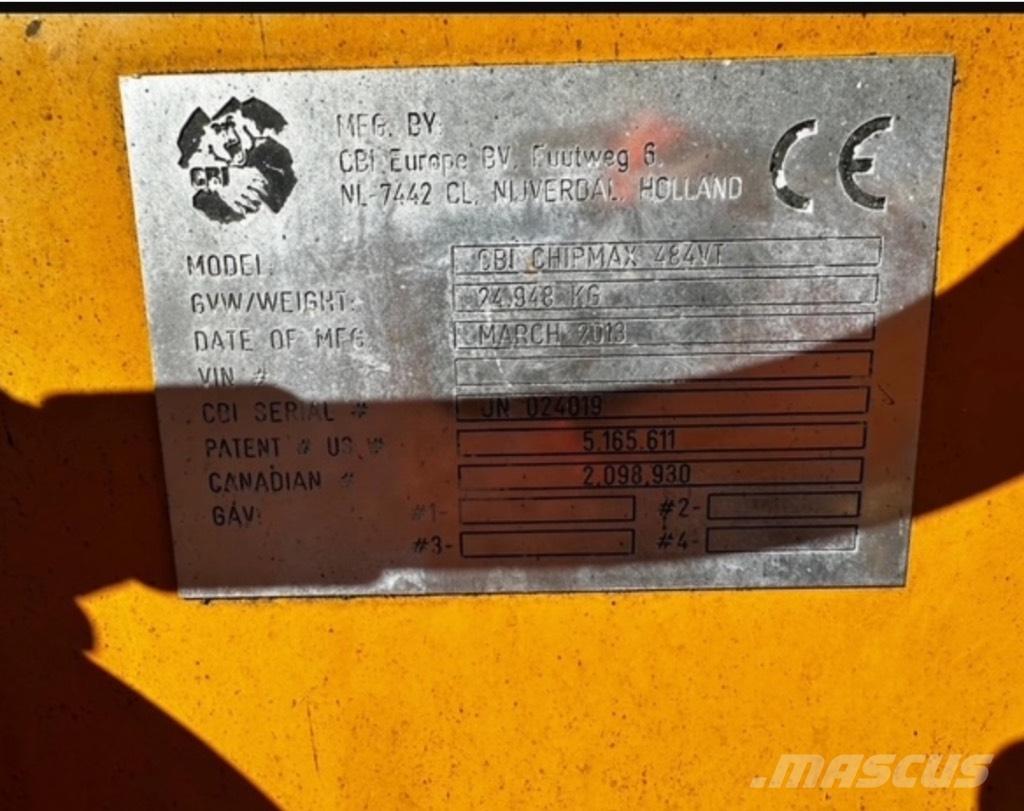 CBI Chipmax 484VT Rębaki