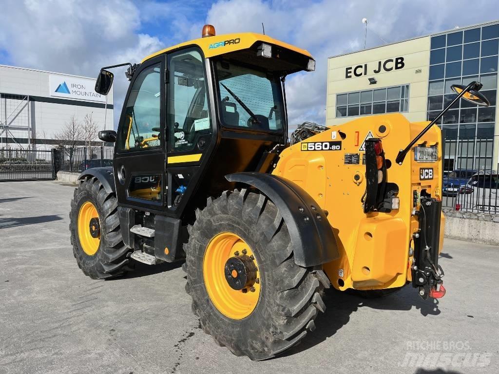 JCB 560-80 AGRI PRO Ładowarki teleskopowe