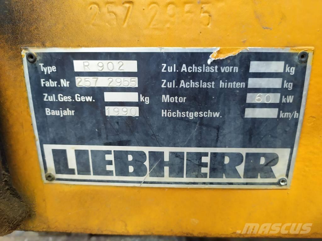 Liebherr 902 Koparki gąsienicowe