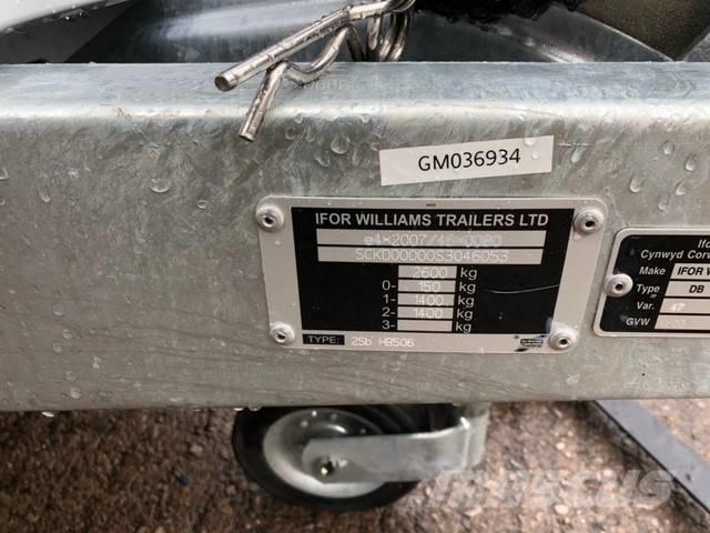 Ifor Williams HB 506 Naczepy do transportu zwierząt
