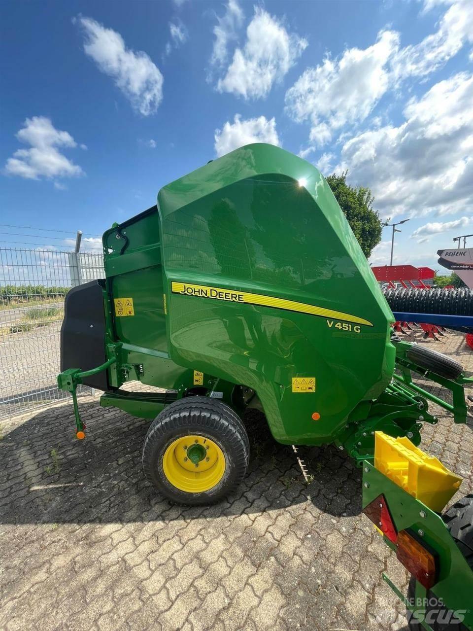 John Deere V451G Prasy zwijające