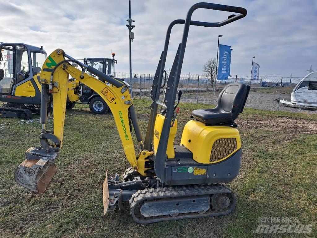 Wacker Neuson 803 Koparki gąsienicowe