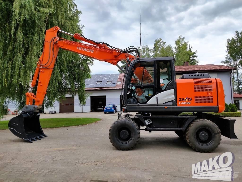 Hitachi ZX 140 W-5 Koparki kołowe