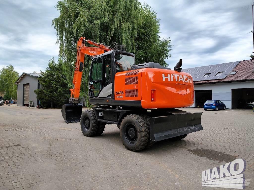 Hitachi ZX 140 W-5 Koparki kołowe