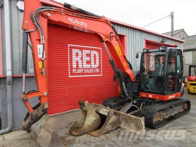 Kubota KX080-4α2 Midikoparki  7t - 12t