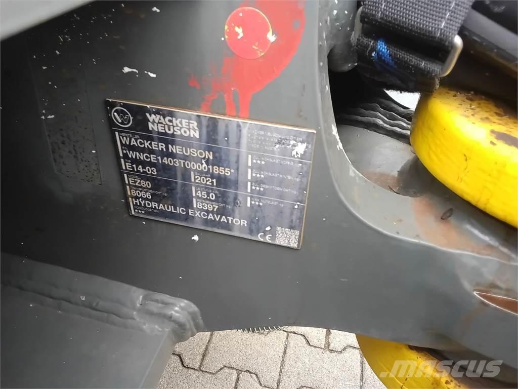 Wacker Neuson EZ80 Koparki gąsienicowe