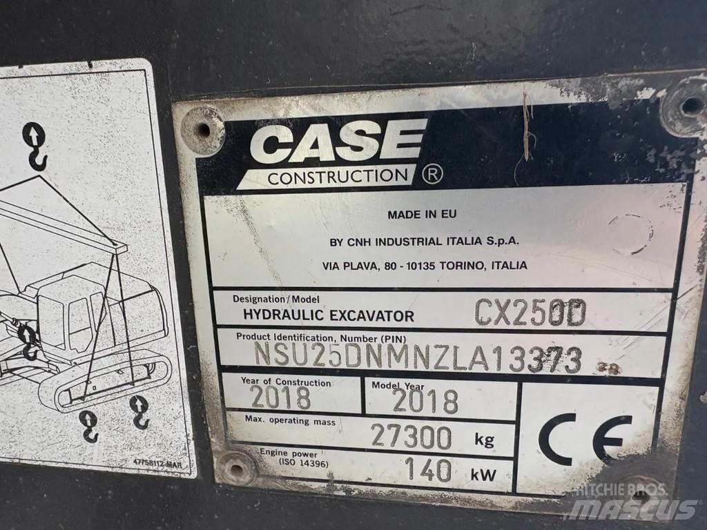 CASE CX250D Koparki gąsienicowe