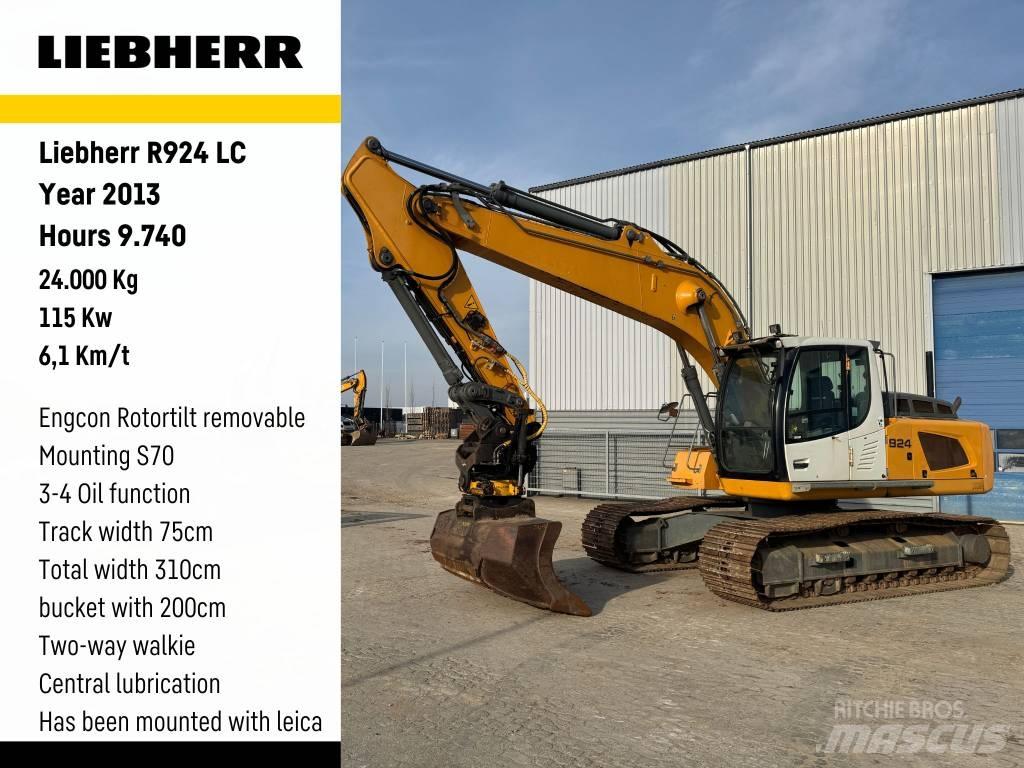 Liebherr R 924 Koparki gąsienicowe