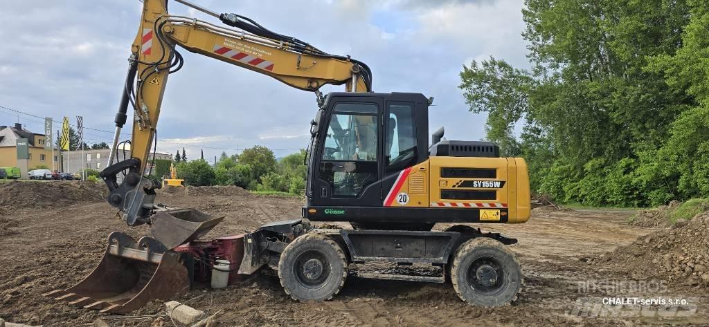 Sany SY 155 W Koparki kołowe