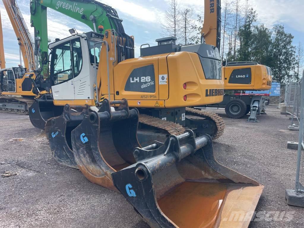 Liebherr LH 26 EC Koparki gąsienicowe