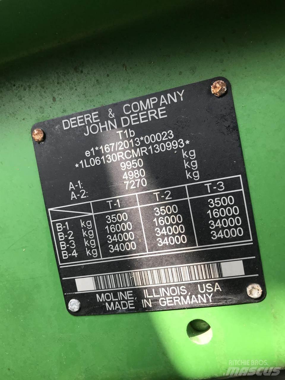 John Deere 6130R Ciągniki rolnicze