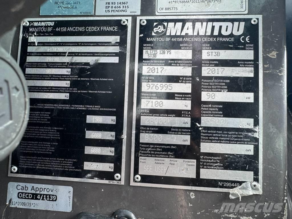 Manitou MLT 735-120 Ładowarki rolnicze