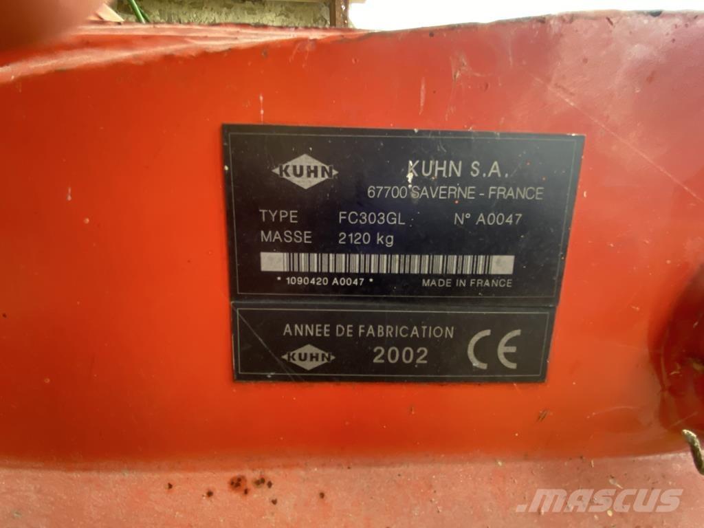 Kuhn FC303GL Kosiarki ciągnikowe i ciągnione