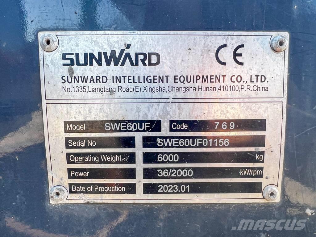 Sunward 60UF Minikoparki